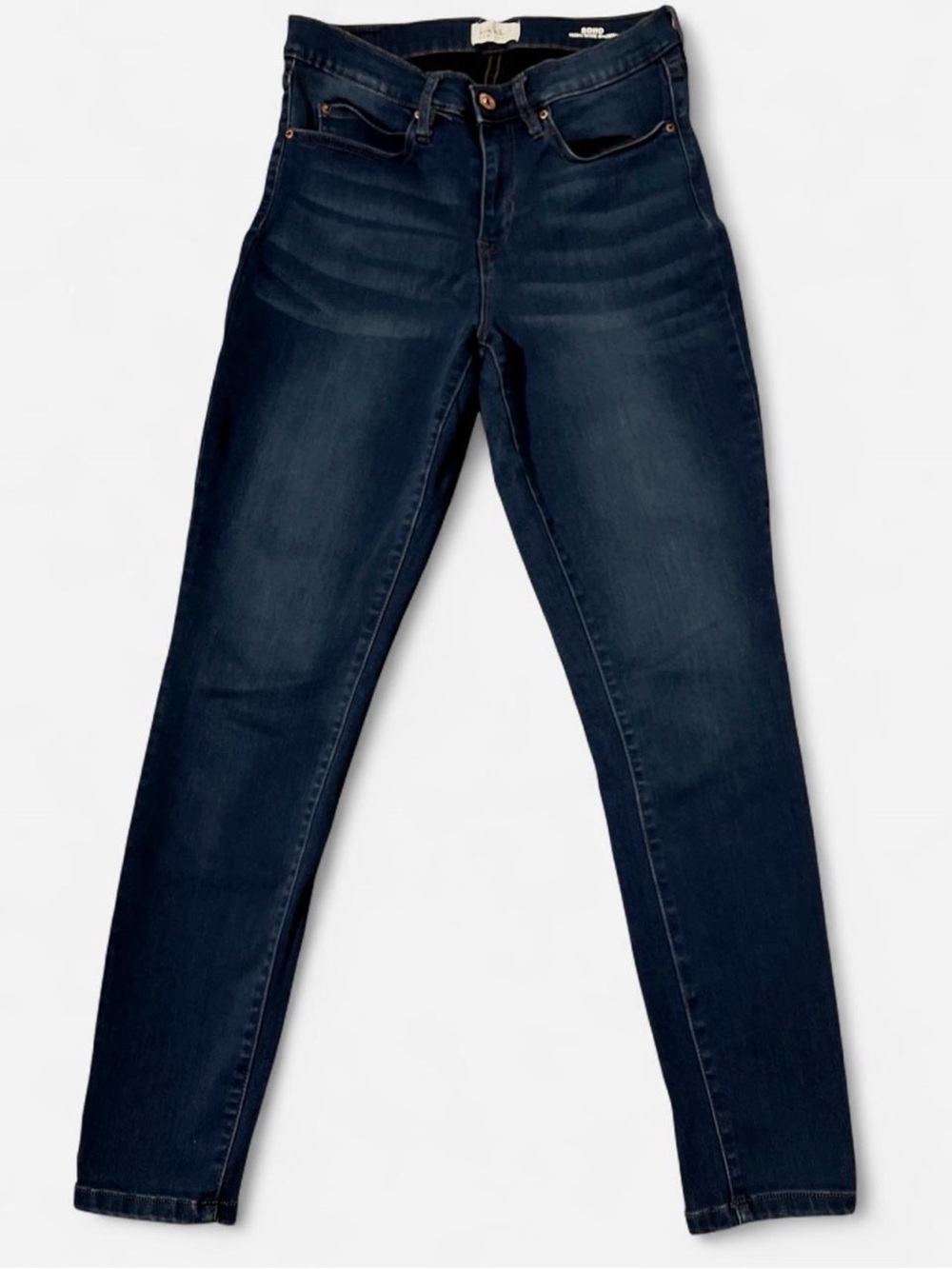 Two Women’s Skinny Jeans - Dark Blue & Medium Blue - Picture 7 of 13